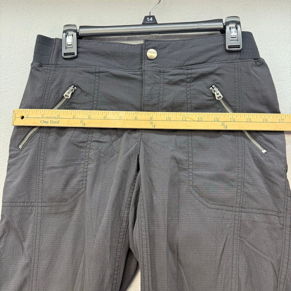 Athleta Joggers Women's 8 Black Cargo Athleisure Preppy Fitness Wear Casual - Picture 10 of 13